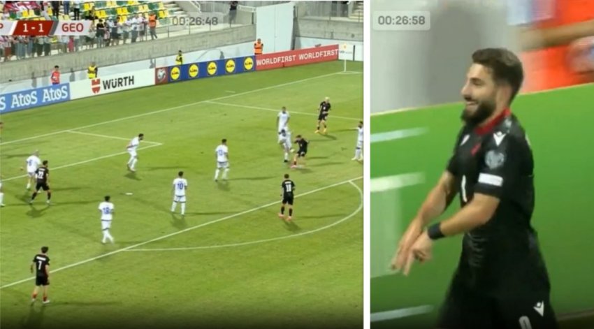 VIDEO: დავითაშვილიიი! - ზურიკომ საქართველოს ნაკრები დააწინაურა