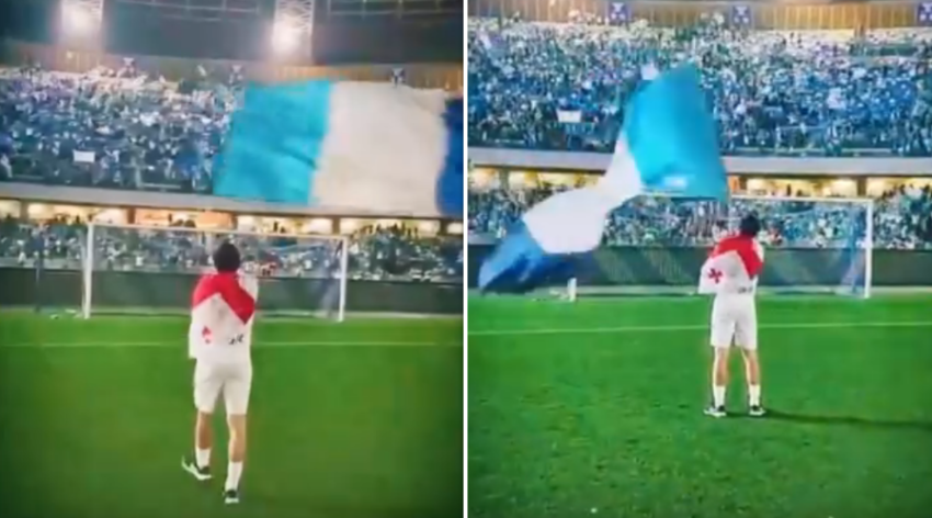 VIDEO: ემოციების ზღვა! - კვარას და "ნაპოლის" ფანების ურთიერთობა