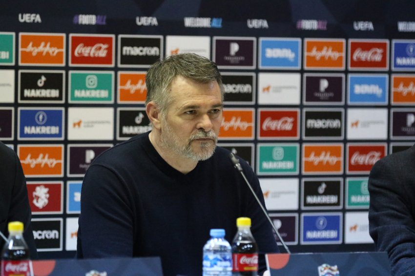 შეიძლება სხვა ფეხბურთელები მეტ სათამაშო დროს ელიან, მაგრამ მათ ვურჩევდი - სანიოლი სომხეთთან მატჩის შემდეგ