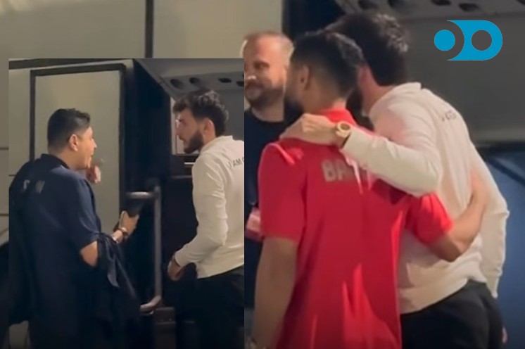 VIDEO: კვარასთან ფოტოს ბაჰრეინელი ფეხბურთელებიც იღებენ - რა მოხდა მატჩის შემდეგ