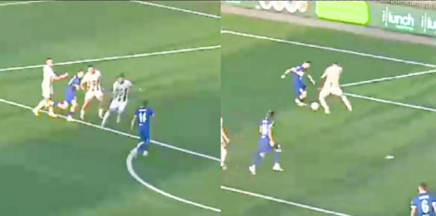 VIDEO: თორნიკე კვარაცხელიას დაწყებული შეტევა გოლით დასრულდა