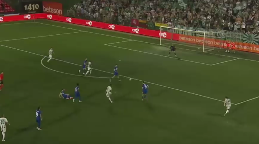 VIDEO: ეს უკვე განადგურებაა, ჟალგირისმა დინამოს მე-7 გოლი გაუტანა